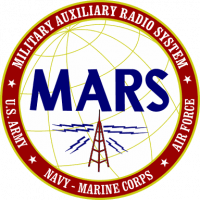 Military auxiliary radio system logo