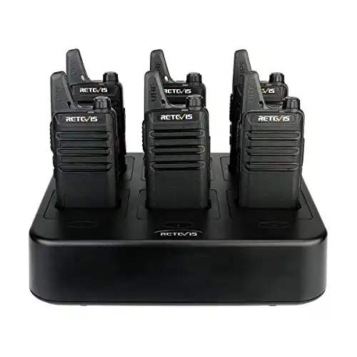 Retevis RT22 Rechargeable Hands Free FRS Two-Way Radio