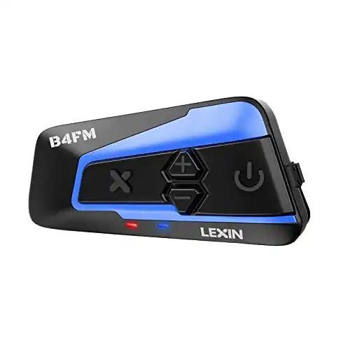 Lexin B4FM Motorcycle Bluetooth Headset