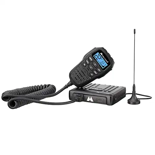 Midland MicroMobile 15W GMRS Two-Way Radio with Integrated Control Microphone