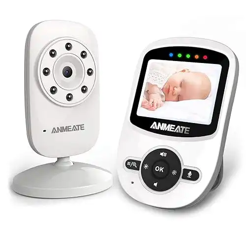 ANMEATE Long-Range Video Baby Monitor