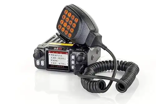 BTECH Mini UV-25X4 25 Watt Tri-Band Base, Mobile Radio: VHF, 1.25M, UHF Amateur (Ham)