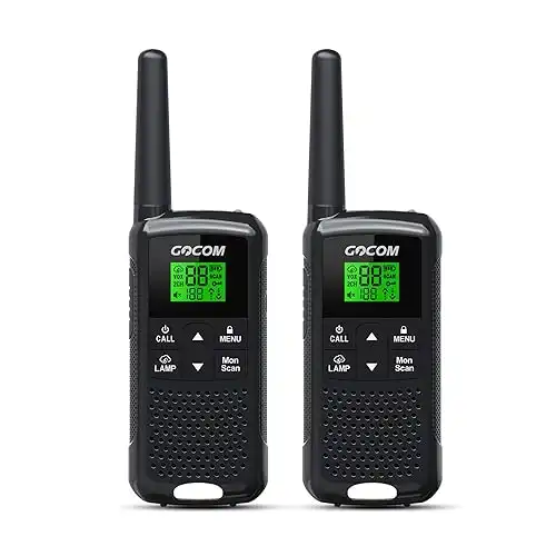 GOCOM G200 Rechargeable FRS Two-Way Radio (2-pack)