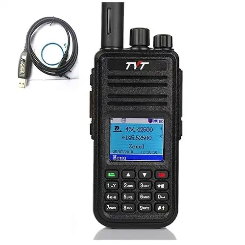TYT MD-UV380 Dual Band VHF/UHF Handheld DMR Radio
