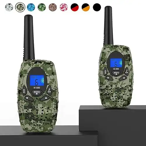 Topsung M880 22-Channel FRS Long Range Two-Way Radio (2-Pack)