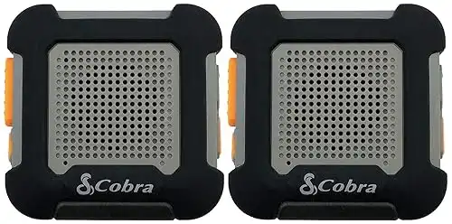 Cobra ACT220 B Chat Tag Rock Long Range Wearable Two-Way Radio (2-Pack)