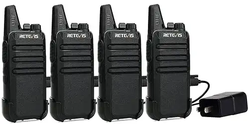 Retevis RT22 Rechargeable FRS Two-Way Radio