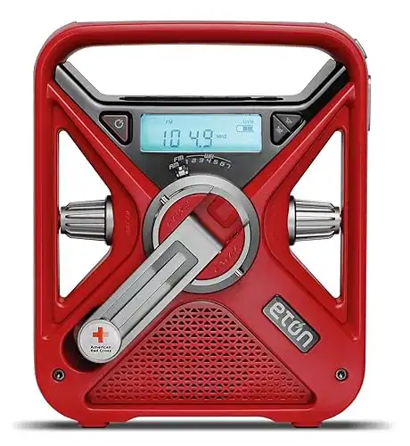The American Red Cross FRX3 AM/FM + NOAA Weather Radio with Cellphone Charger (ARCFRX3WXR)