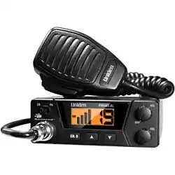 Uniden PRO505XL 40-Channel CB Radio. Pro-Series, Compact Design. Public Address (PA) Function. Instant Emergency Channel 9, External Speaker Jack, Large Easy to Read Display. - Black