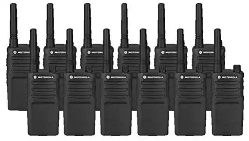 12 Pack of Motorola RMU2040 Two Way Radio Walkie Talkies