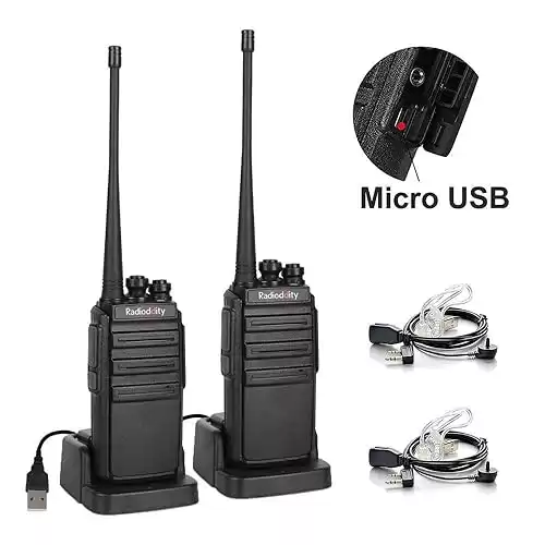 Radioddity GA-2S Long Range Walkie Talkie (2-Pack)