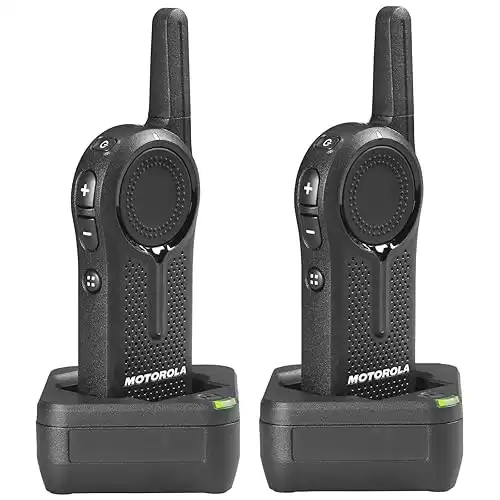 2 Pack of Motorola DLR1060 Walkie Talkie Radios