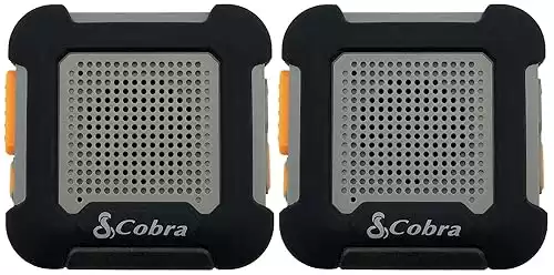 Cobra ACT220 B Chat Tag Rock Long Range Wearable Two-Way Radio (2-Pack)