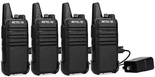 Retevis RT22 Rechargeable FRS Two-Way Radio