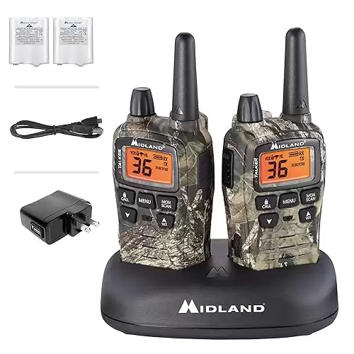 Midland X-Talker T75VP3 FRS Long Range Two-Way Radio (2-Pack)